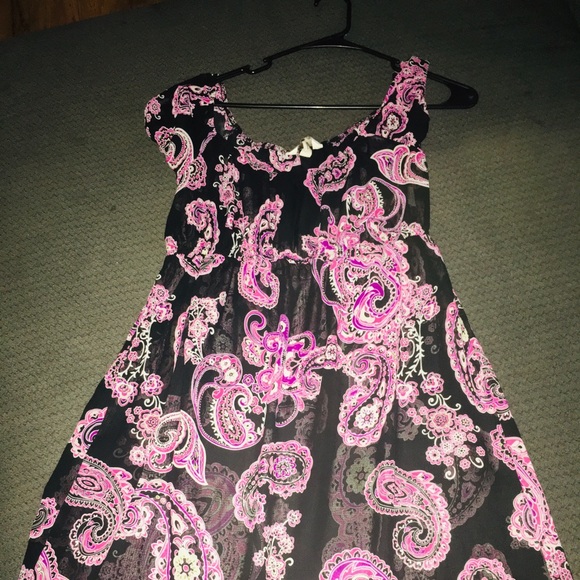 Speechless floral overlay dress - Picture 2 of 3